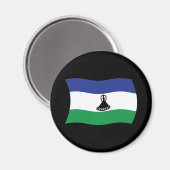 Lesotho Vlagmagneet Magneet (Voorkant / Achterkant)