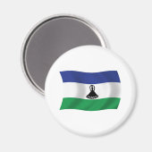 Lesotho Vlagmagneet Magneet (Voorkant / Achterkant)
