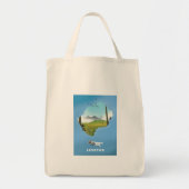 Lesotho Zuid-Afrika ski-poster Tote Bag (Voorkant)