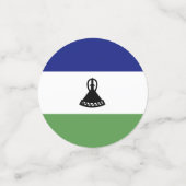 Lesothovlag Confetti (Kleine voorkant)