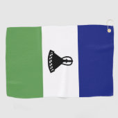Lesothovlag Golfhanddoek (Horizontaal)