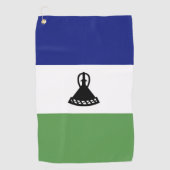 Lesothovlag Golfhanddoek (Voorkant)