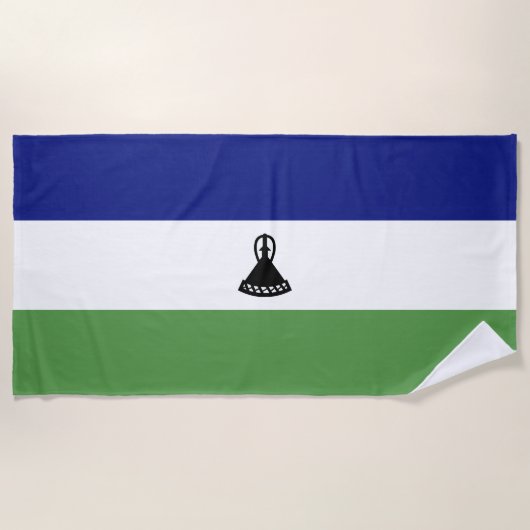 Lesothovlag Strandlaken (Voorkant)
