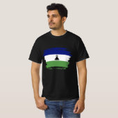 Lesothovlag T-shirt (Voorkant volledig)