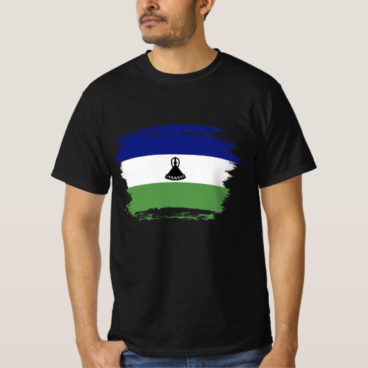 Lesothovlag T-shirt (Voorkant)