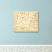 L'Espagne 585 a 756 Canvas Afdruk (Insitu (Houten vloer))