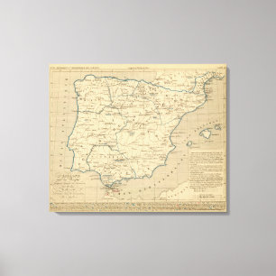 L'Espagne 585 a 756 Canvas Afdruk