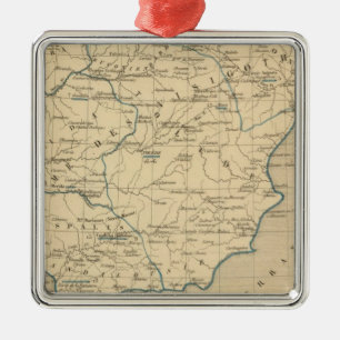 L'Espagne 585 a 756 Metalen Ornament