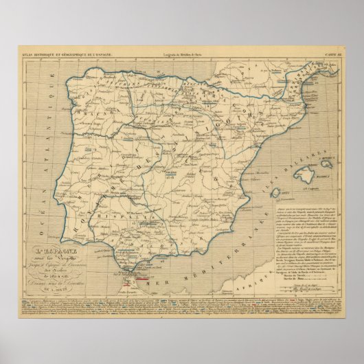 L'Espagne 585 a 756 Poster (Voorkant)