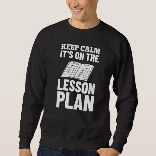 Lesplan Docent Peuteronderwijs Planner School Trui (Voorkant)