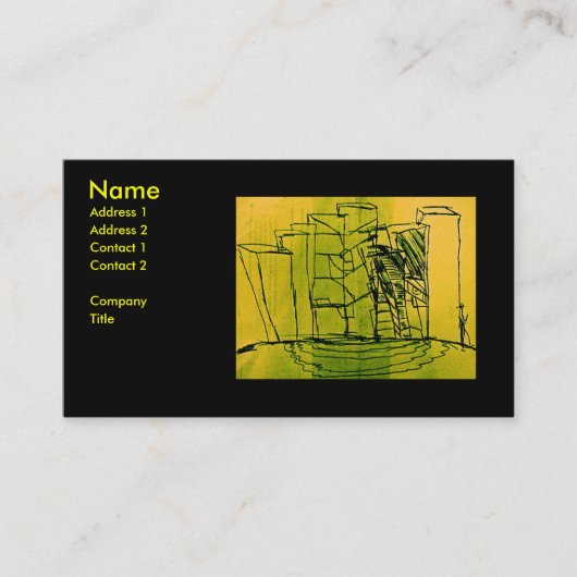 LESPLAN STAD VISITEKAARTJE (Voorkant)