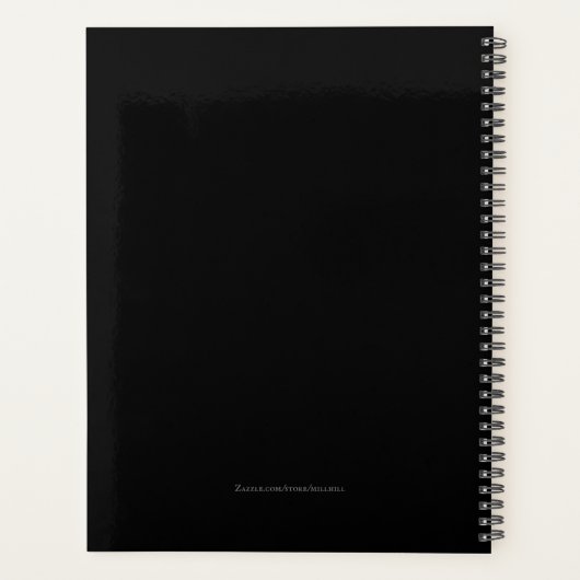 Lesplannen Klaslokaal Planner Minimalistisch Ontwe (Achterkant)