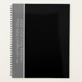 Lesplannen Klaslokaal Planner Minimalistisch Ontwe (Voorkant)