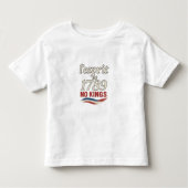 L'Esprit de 1789 No Kings Kinder Shirts (Voorkant)
