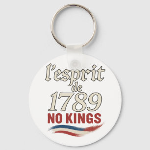 L'Esprit de 1789 No Kings Sleutelhanger
