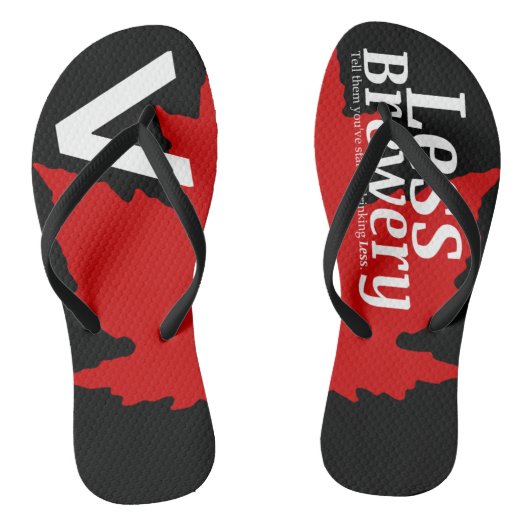 Less Brewery Canada Jandals Teenslippers (Voetbed)
