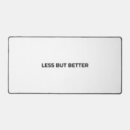 Less But Better Groot Minimalistisch Typografisch  Bureaumat
