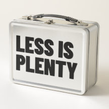 Less Is Plenty Minimalistische Streetwear-Typograf