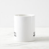 Less Meanies More Weenies Funny Dachshund Dog Koffiemok (Center)