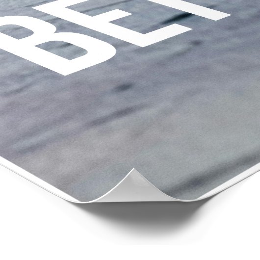 Less Noise Better Results Quote Poster (Hoek)