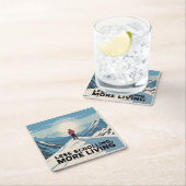 Less Scrolling, More Living Kartonnen Onderzetters (Insitu)