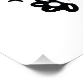 Less scrolling more living mindfulness quotes perfect poster (Hoek)