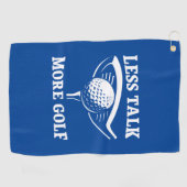 Less Talk More Golf Golfhanddoek (Horizontaal)