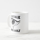 Less Talk More Golf Koffiemok (Voorkant links)