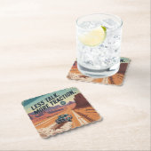 Less Talk. More Traction Kartonnen Onderzetters (Insitu)