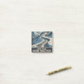 Less Talk. More Traction Post-it® Notes (Op bureau)