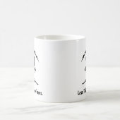 "Less Talk. More Turns." Koffiemok (Center)