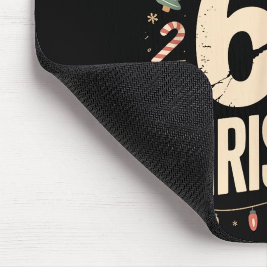 Less Than Six Seven 67 Days To Christmas Matching Muismat (Hoek)