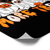 Less Tricks More Treats Soky Ghost Dogs Vet Tech  Poster (Hoek)