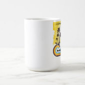 "Lessen aan boord" Buig je Knees-bekertje Koffiemok (Center)