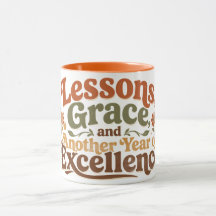 Lessen Grace Ander Jaar Leraar Verjaardag Koffie