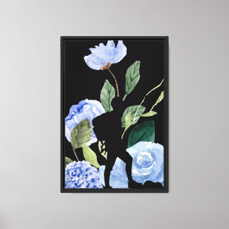 Lessen uit de bloemen canvas afdruk