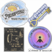 Lessen uit een cursus in wonderen set 1 Stickers (Voorkant)