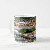 Lessen van het leven moeder tijger en kubussen koffiemok (Voorkant links)