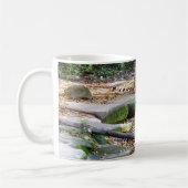 Lessen van het leven moeder tijger en kubussen koffiemok (Links)