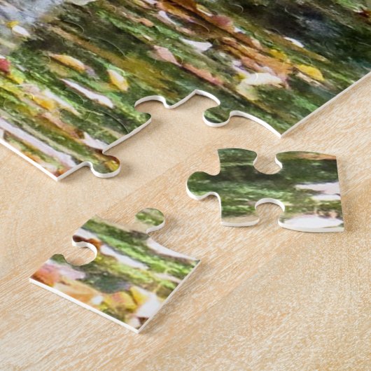 Lessen van het leven moeder tijger en kubussen legpuzzel (Zijkant)