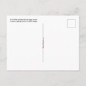 Lessen van St. Swithin & de Gebroken Eieren Briefkaart (Achterkant)