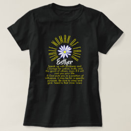 Lessen voor bijbelvrouwen van Faith Esther Christe T-shirt