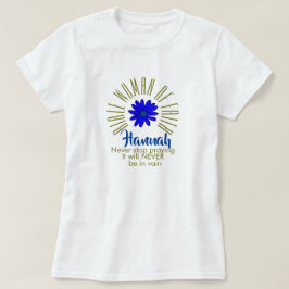 Lessen voor bijbelvrouwen van Faith Hannah Christe T-shirt