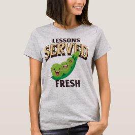 LessenS Geserveerd Verse Kookleraar T-shirt