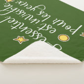 L'essentiel est onzichtbaar pour les yeux sherpa deken (3/4)