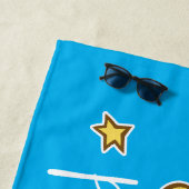 L'essentiel est onzichtbaar pour les yeux strandlaken (In situ)