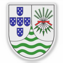 Lesser coat of arms of Mozambique (1935-1975) Sticker