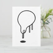 Lesser Hole Gazer Art Card Bedankkaart (Staand voorkant)