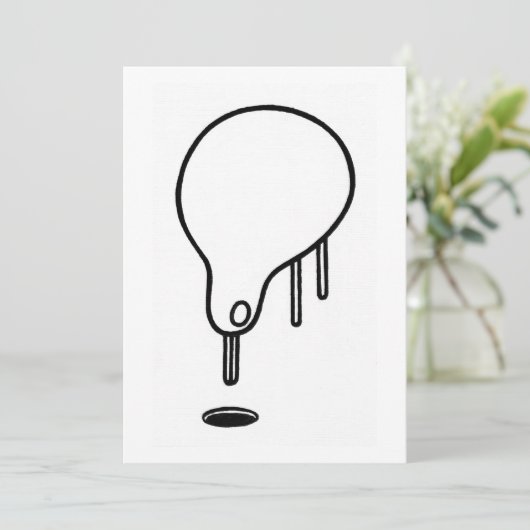 Lesser Hole Gazer Art Card Bedankkaart (Staand voorkant)