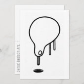 Lesser Hole Gazer Art Card Bedankkaart (Voorkant / Achterkant)